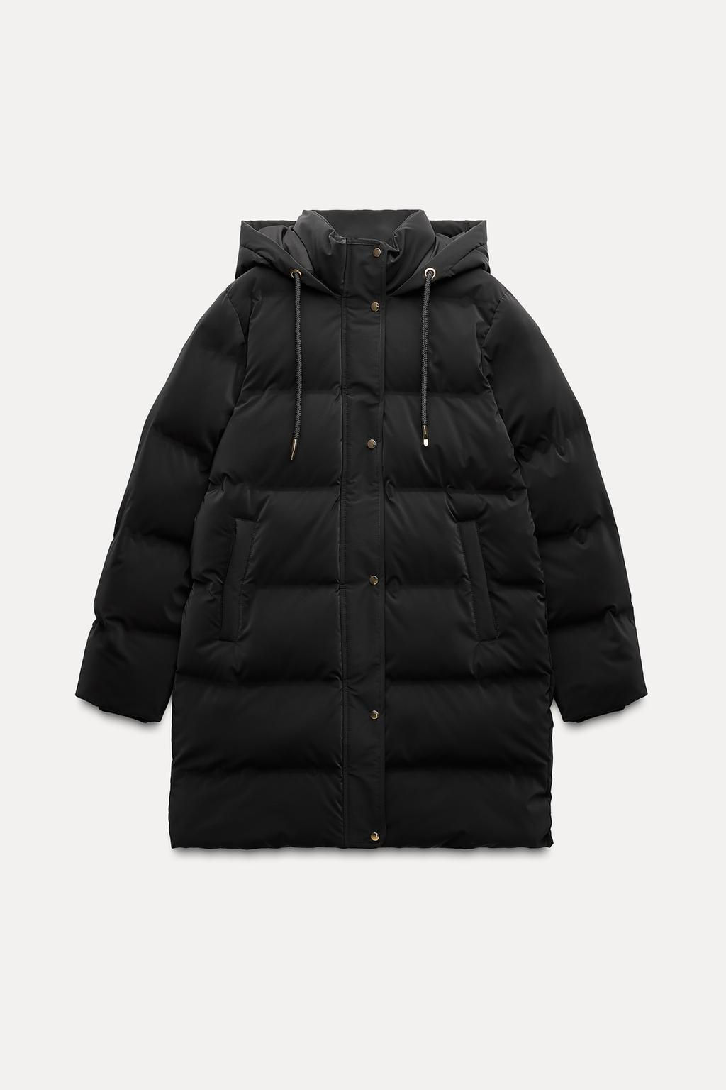 PADDED HOODED WINDPROOF ANORAK - Zara фото 12