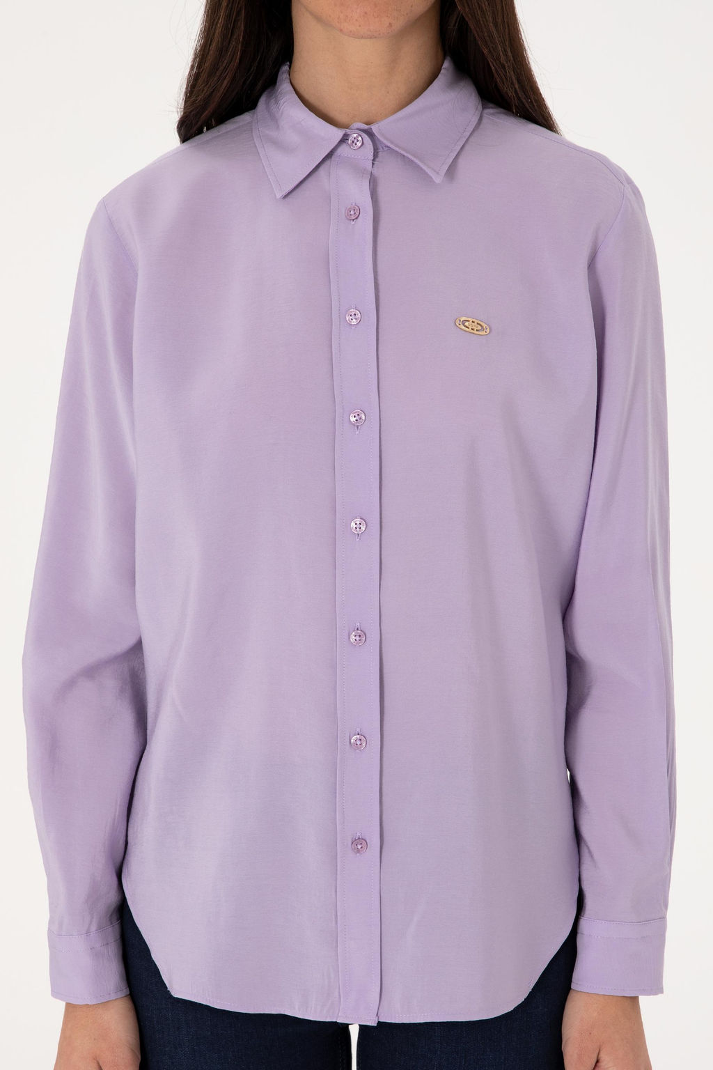 Kad_n Lila Uzun Kollu G_mlek Sepette S_rpriz _ndirim - U.s. polo assn фото 6