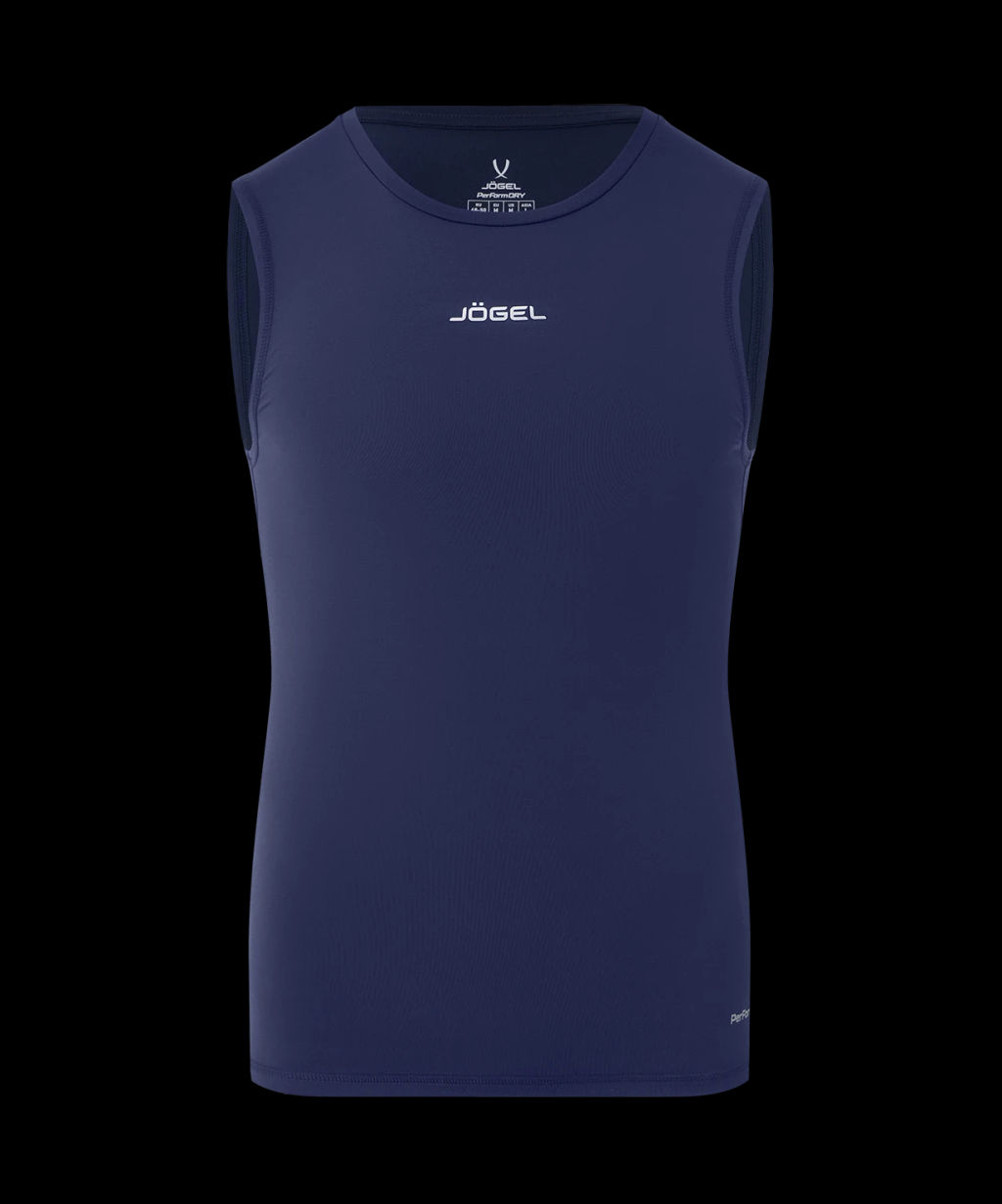 Майка компрессионная JOGEL CAMP PerFormDRY Baselayer SL Tee, темно-синий  фото 2