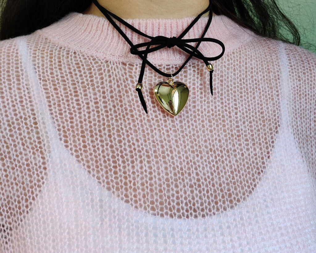 Подвеска Сердце на шнурке
