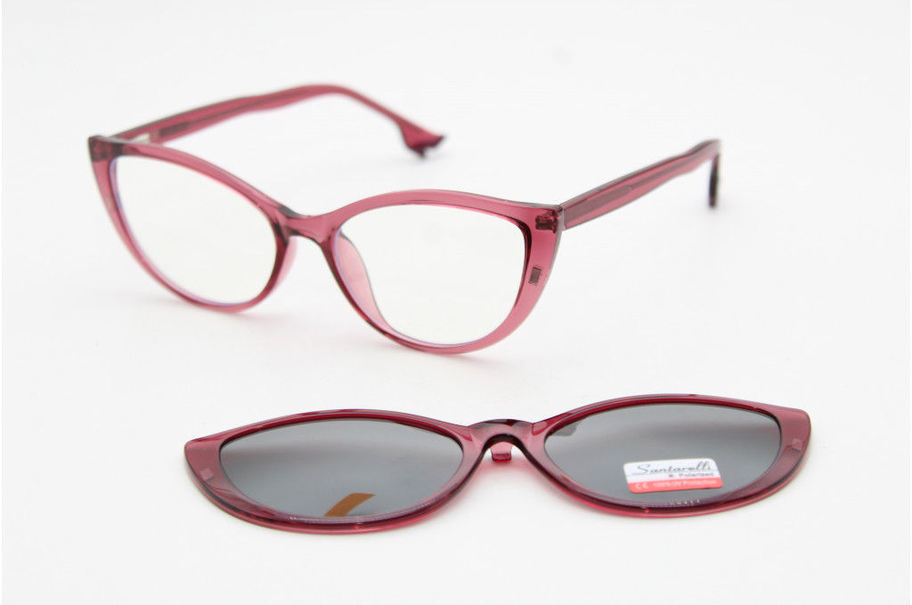 Солнцезащитные очки Santarelli (Polarized) с насадкой 8809 55-17-145 С3