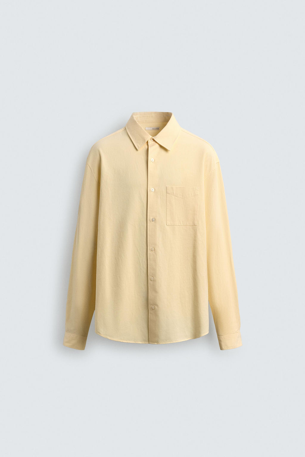FLOWING SHIRT WITH POCKET - Zara фото 8