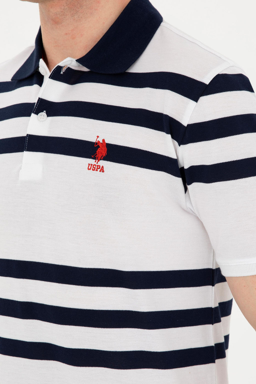 Мужская темно-синяя футболка Неожиданная скидка в корзине - U.s. polo assn фото 14