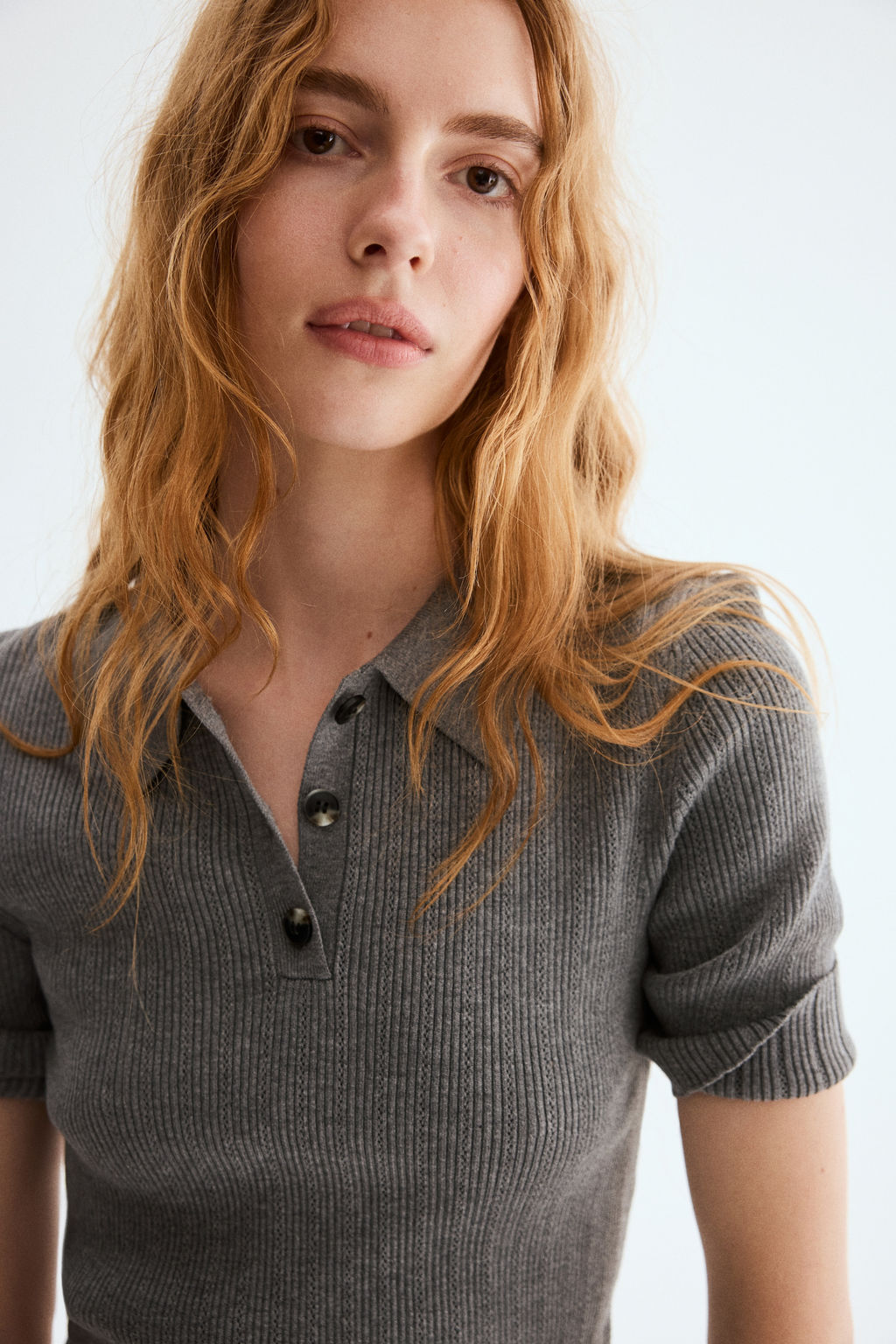 Top en punto pointelle - H&m фото 3