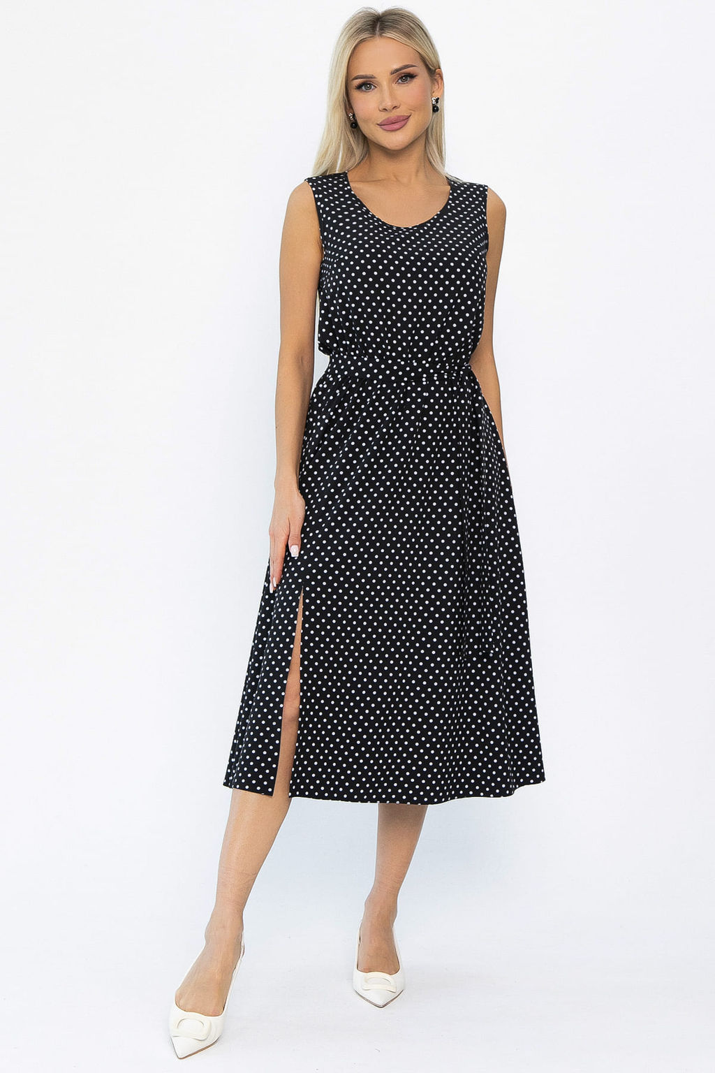 Платье Поцелуй солнца (черное) П13904-19М