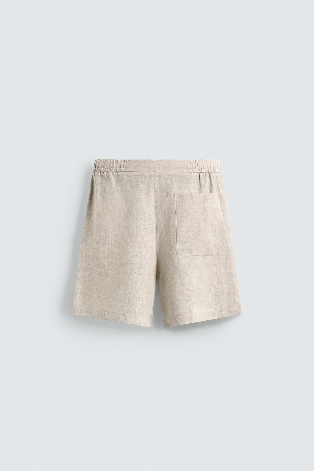 100% LINEN RELAXED FIT BERMUDA SHORTS - Zara фото 15