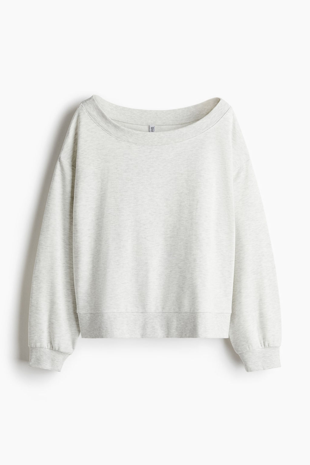 Sudadera off-the-shoulder - H&m фото 6