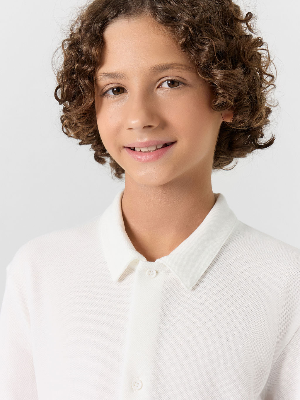 Рубашка для мальчиков в белом цвете - Mark formelle фото 4