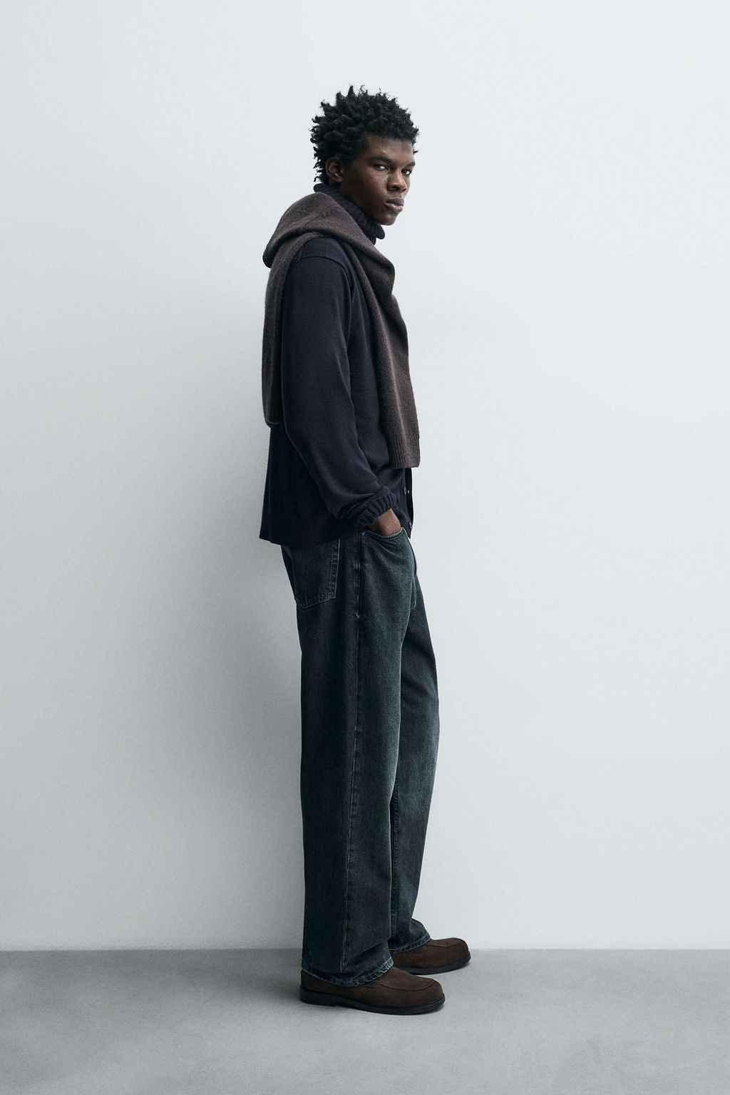 100% WOOL CARDIGAN - Zara фото 4