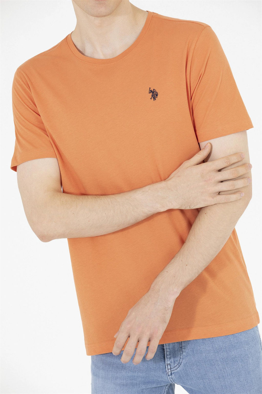 U. S. Polo Assn Мужская футболка Brick Basic с круглым вырезом - U.s. polo assn фото 13