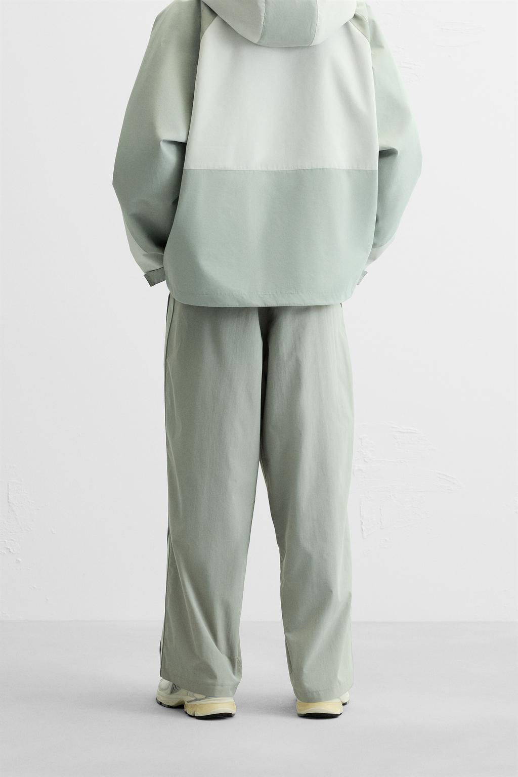 TECHNICAL TROUSERS WITH SIDE PANEL - Zara фото 3