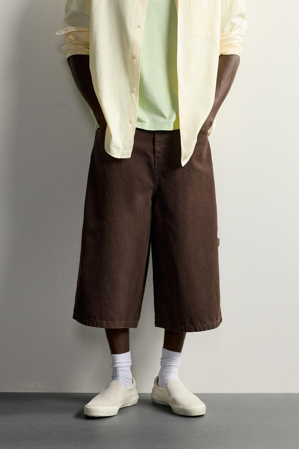 JORTS CARPINTERO STRAIGHT FIT / Marr?n - Zara фото 2