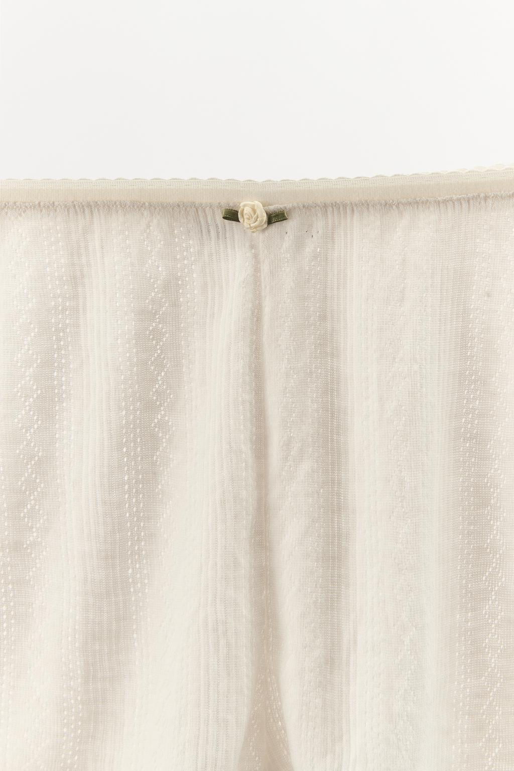 POINTELLE BOXER SHORTS - Zara фото 14
