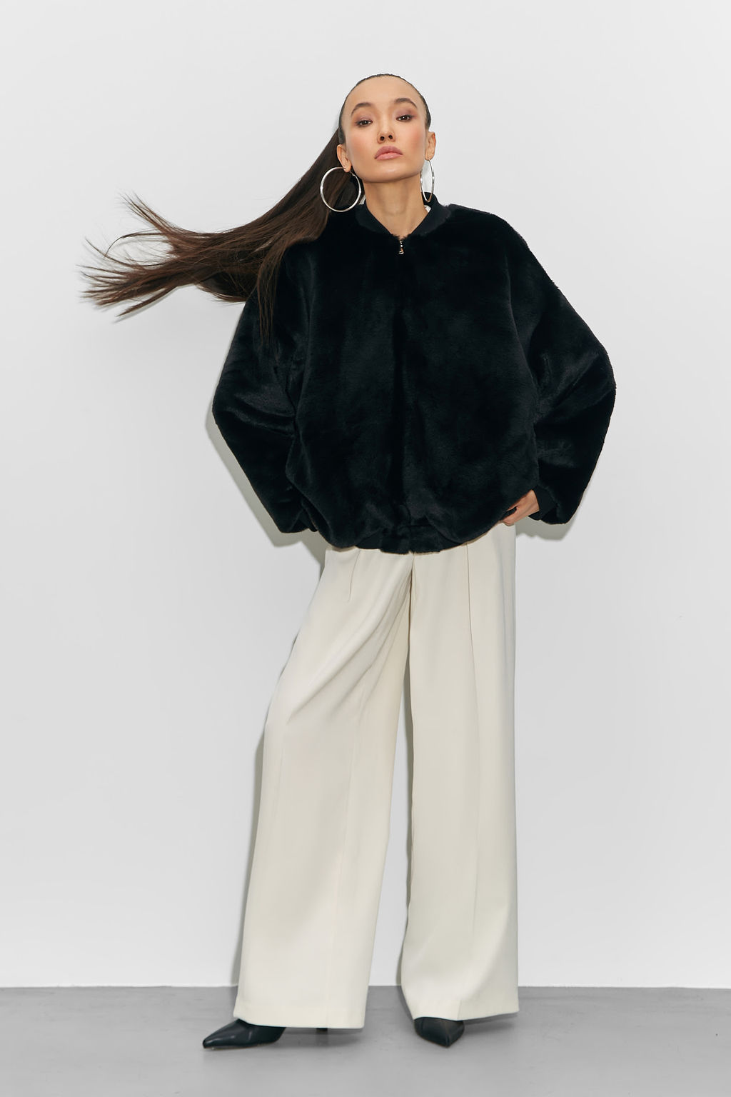 Бомбер из экомеха - Mollis фото 5