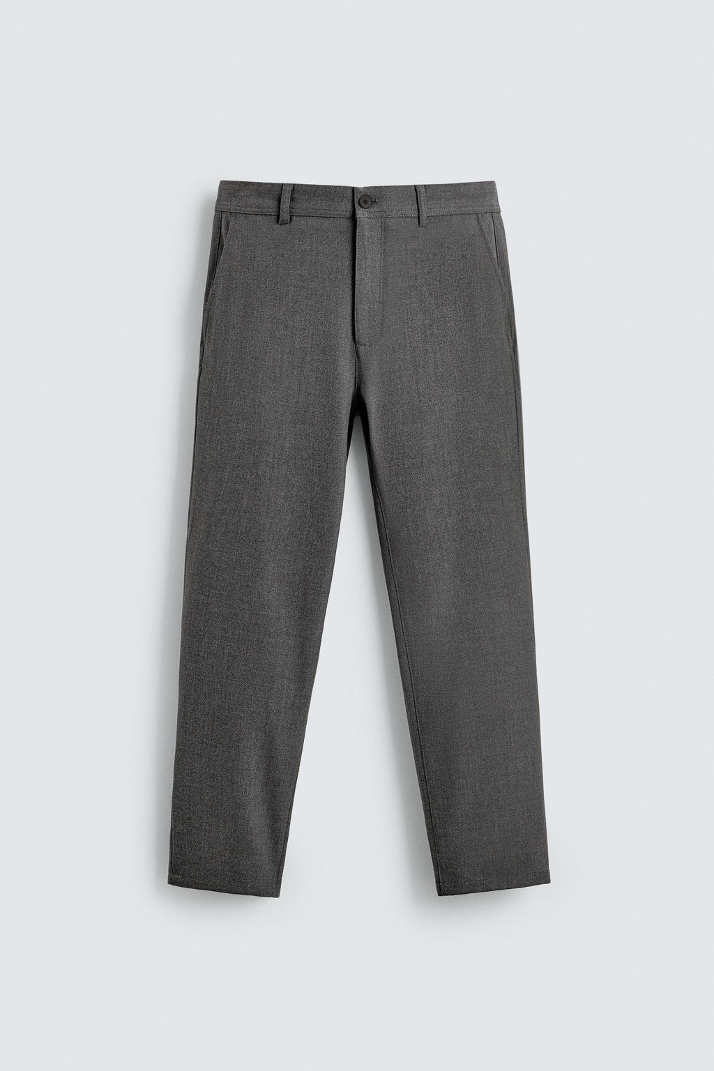 PANTAL?N CHINO ESTRUCTURA CONFORT / Gris / Natural - Zara фото 15