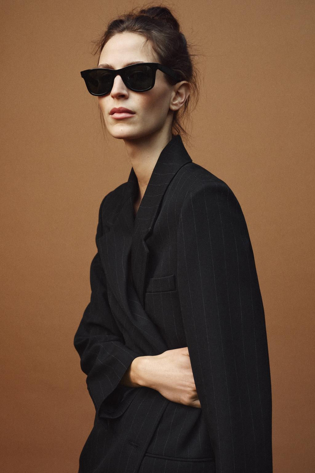 PINSTRIPE FROCK COAT ZW COLLECTION - Zara фото 4