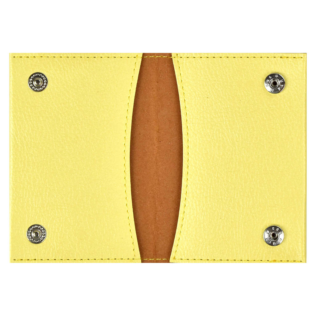 Чехол д/пласт. карт арт.48403/50 НАППА СВЕТЛО-ЖЕЛТЫЙ МЕТАЛЛИК - Феникс+ фото 5