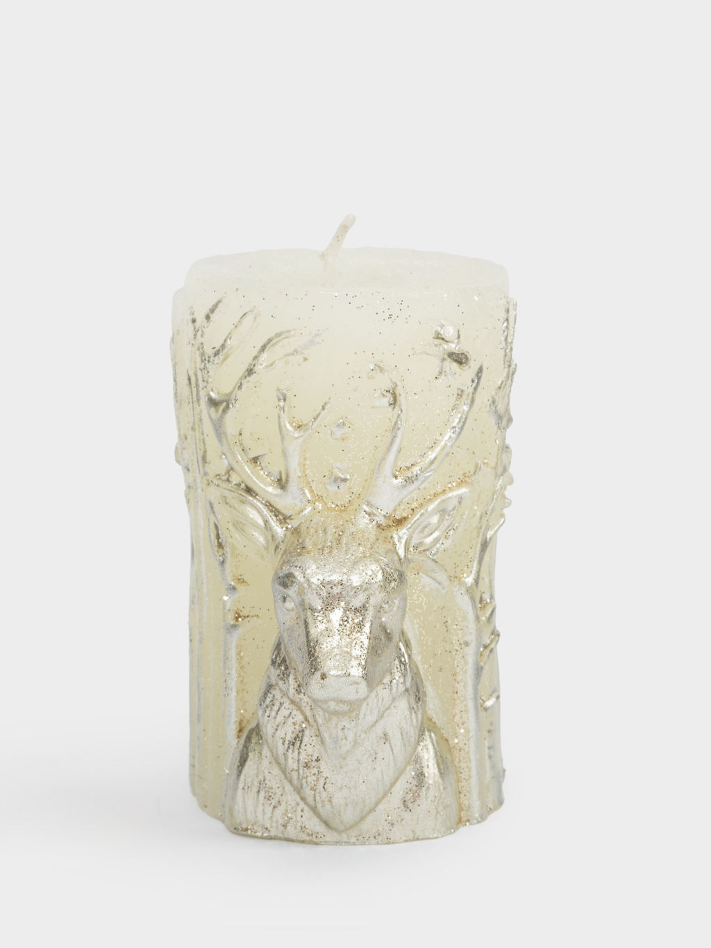 Свеча, 9 см, молочная, Олень, Deer - Anna lafarg фото 2