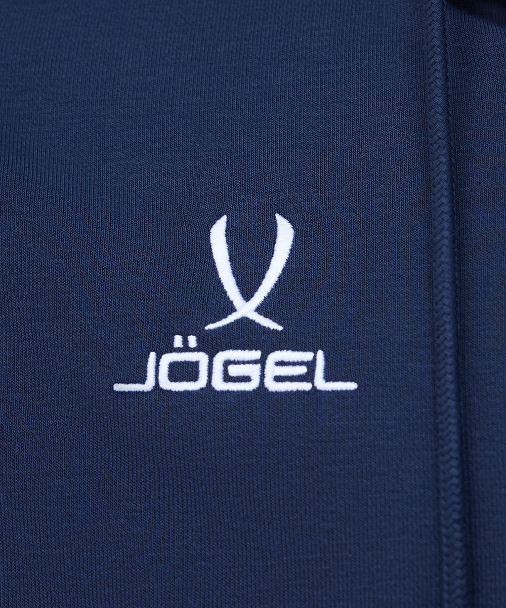 Худи на молнии JOGEL ESSENTIAL Cotton Zip Hoodie, темно-синий  фото 5