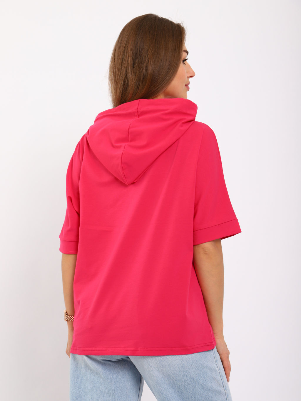 Футболка женская 6-207 (фуксия)