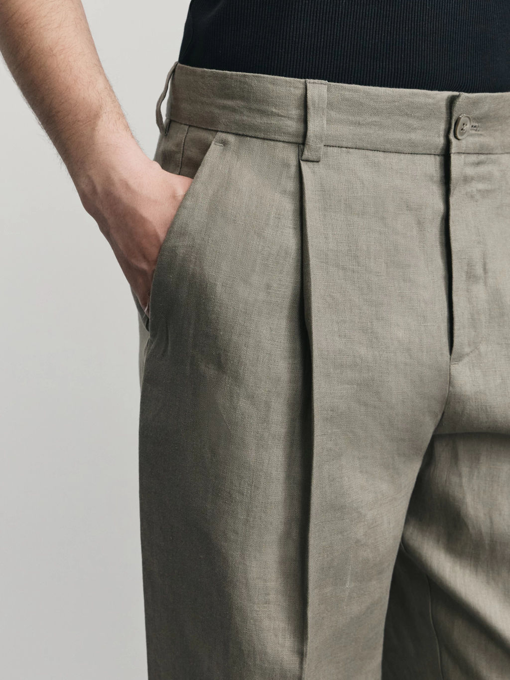 Брюки 100% лён premium / Zarina  фото 5