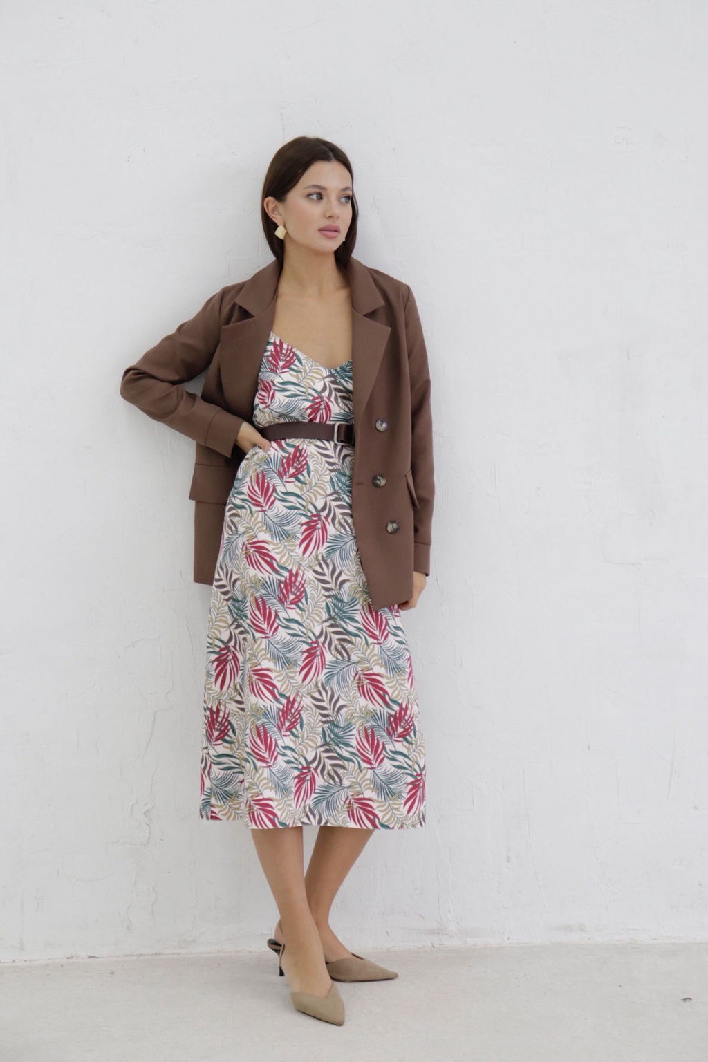 Платье-комбинация в бельевом стиле - Martichelli фото 125