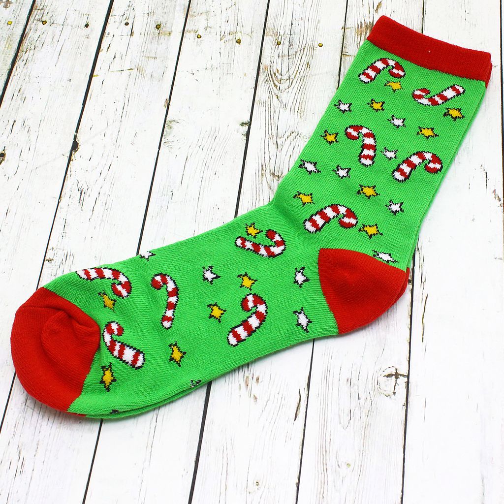 Носки НГ р.35-40 Новогоднее настроение Леденцы - Krumpy фото 6