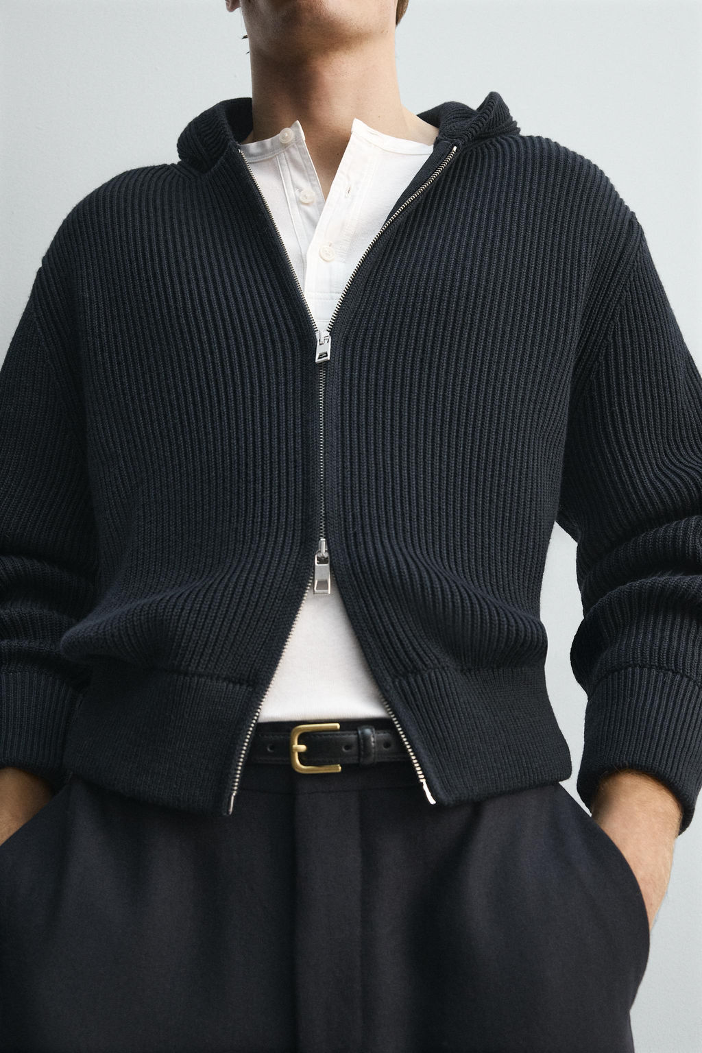 LIMITED EDITION HOODED CARDIGAN - Zara фото 6