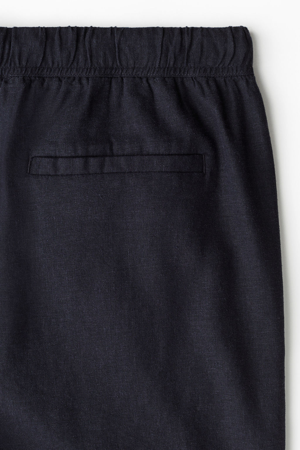 Pantal?n corto en mezcla de lino Relaxed Fit - H&m фото 4