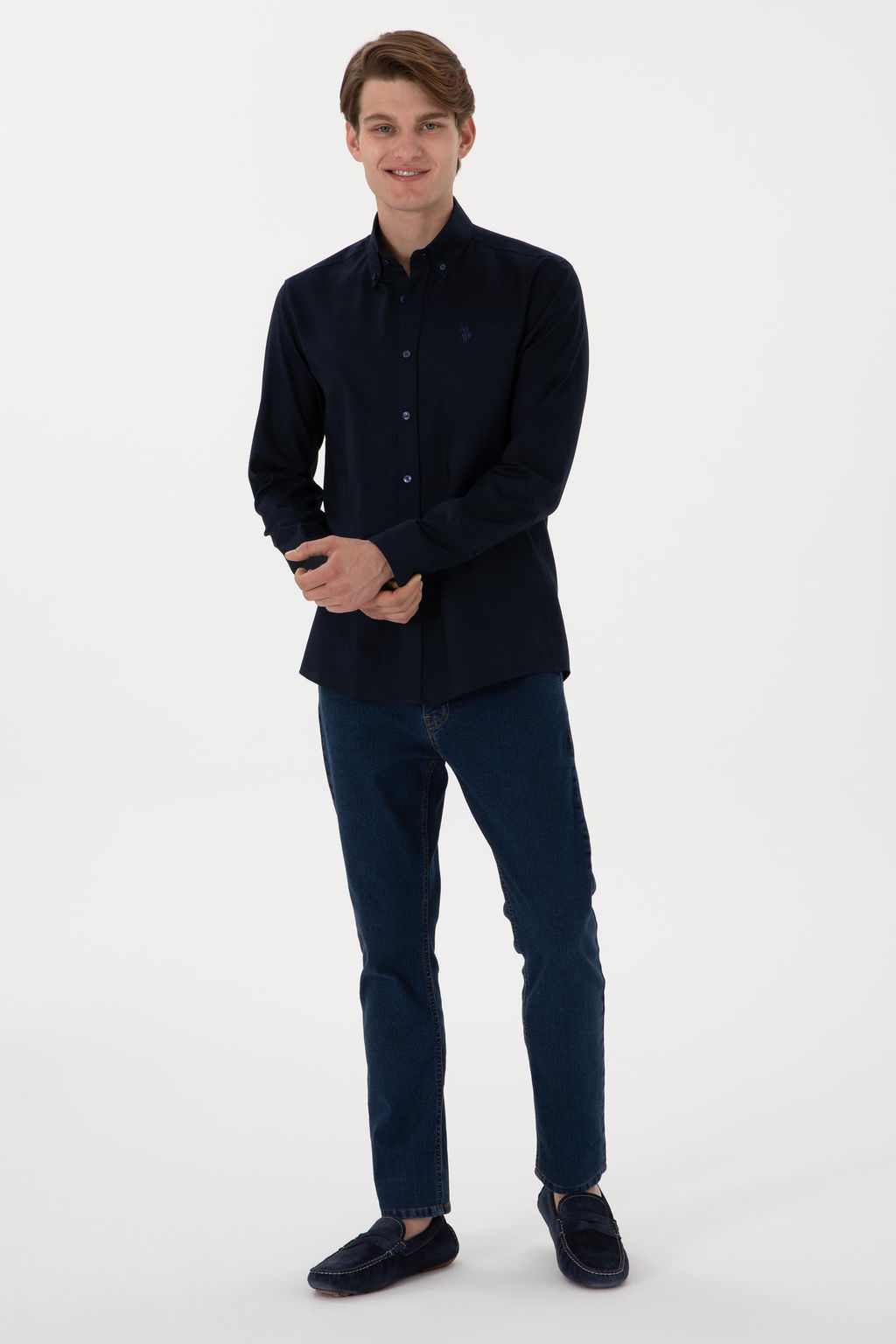 Erkek Lacivert Uzun Kollu Basic G_mlek - U.s. polo assn фото 4