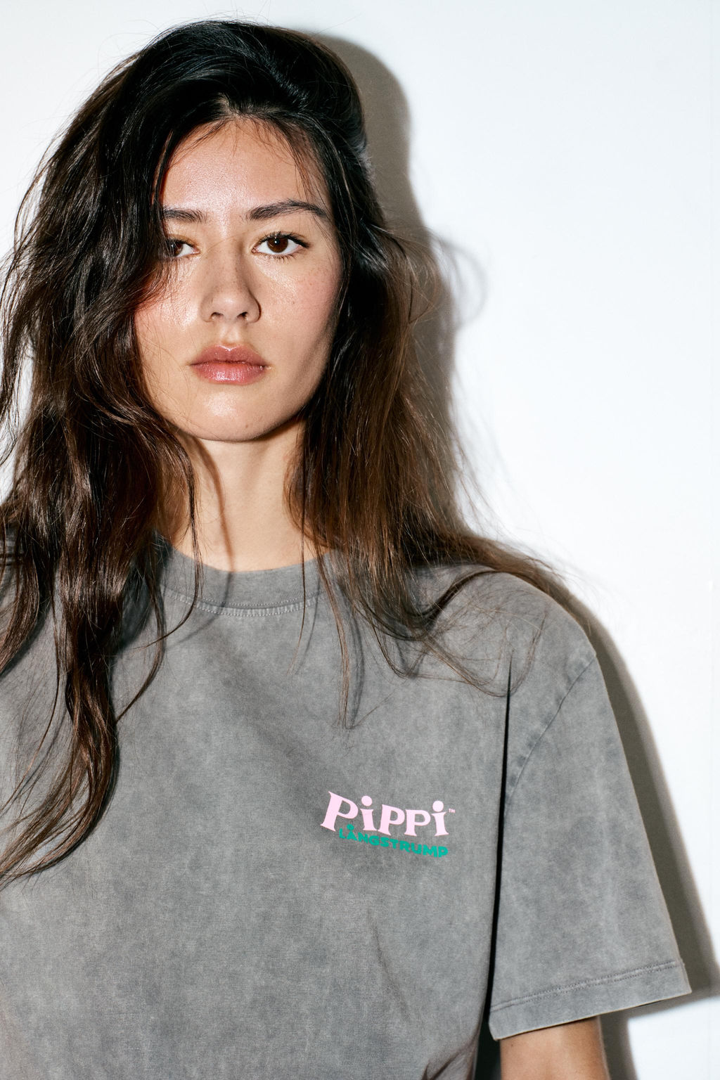 Pippi L_ngstrump FADED-EFFECT T-SHIRT - Zara фото 2