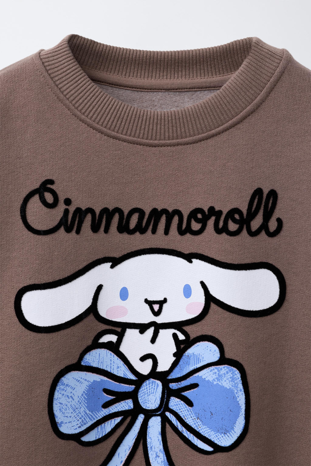 CINNAMOROLL  SANRIO FLOCK PRINT SWEATSHIRT - Zara фото 3