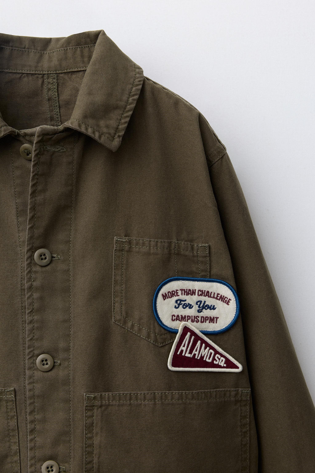 PATCH OVERSHIRT - Zara фото 3