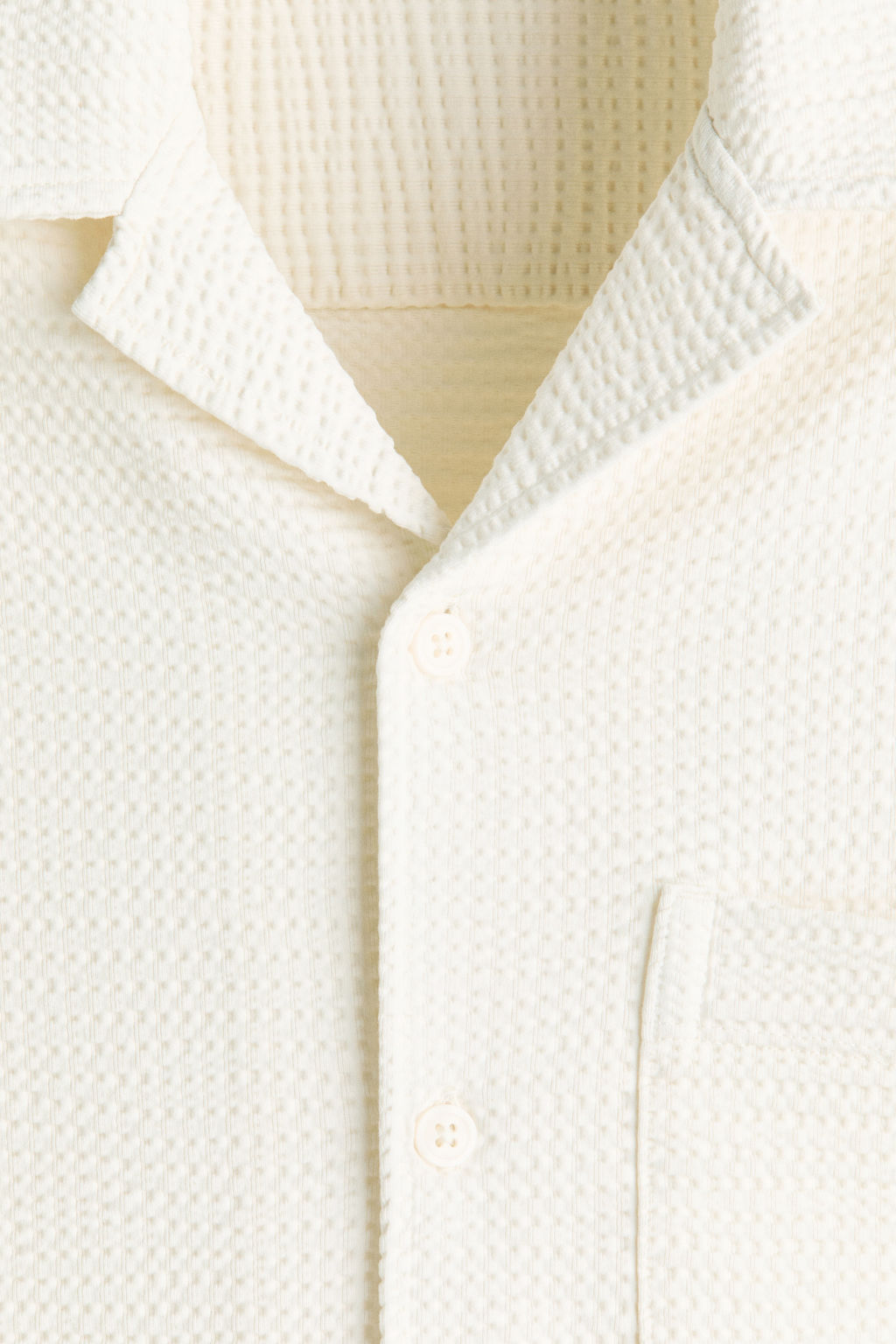Camisa resort gofrada Relaxed Fit - H&m фото 5