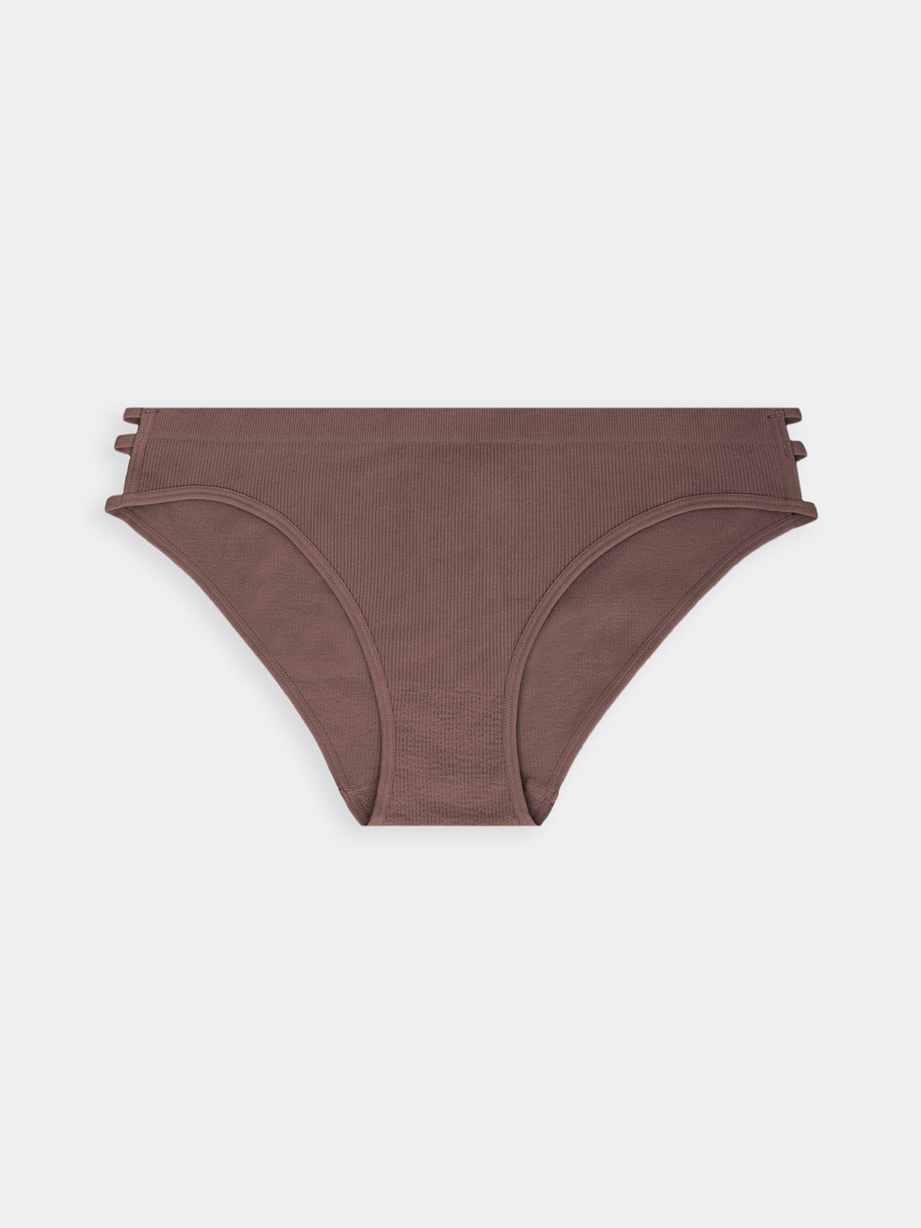 Цена за 2 штуки! Трусы женские слип-бикини в бежевом цвете тауп 412718 - Mark formelle фото 6