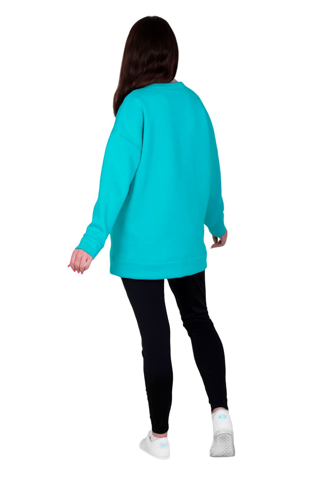 Свитшот Юность Х-379 (36-56) футер 3-х нитка с начесом - Лотос фото 2