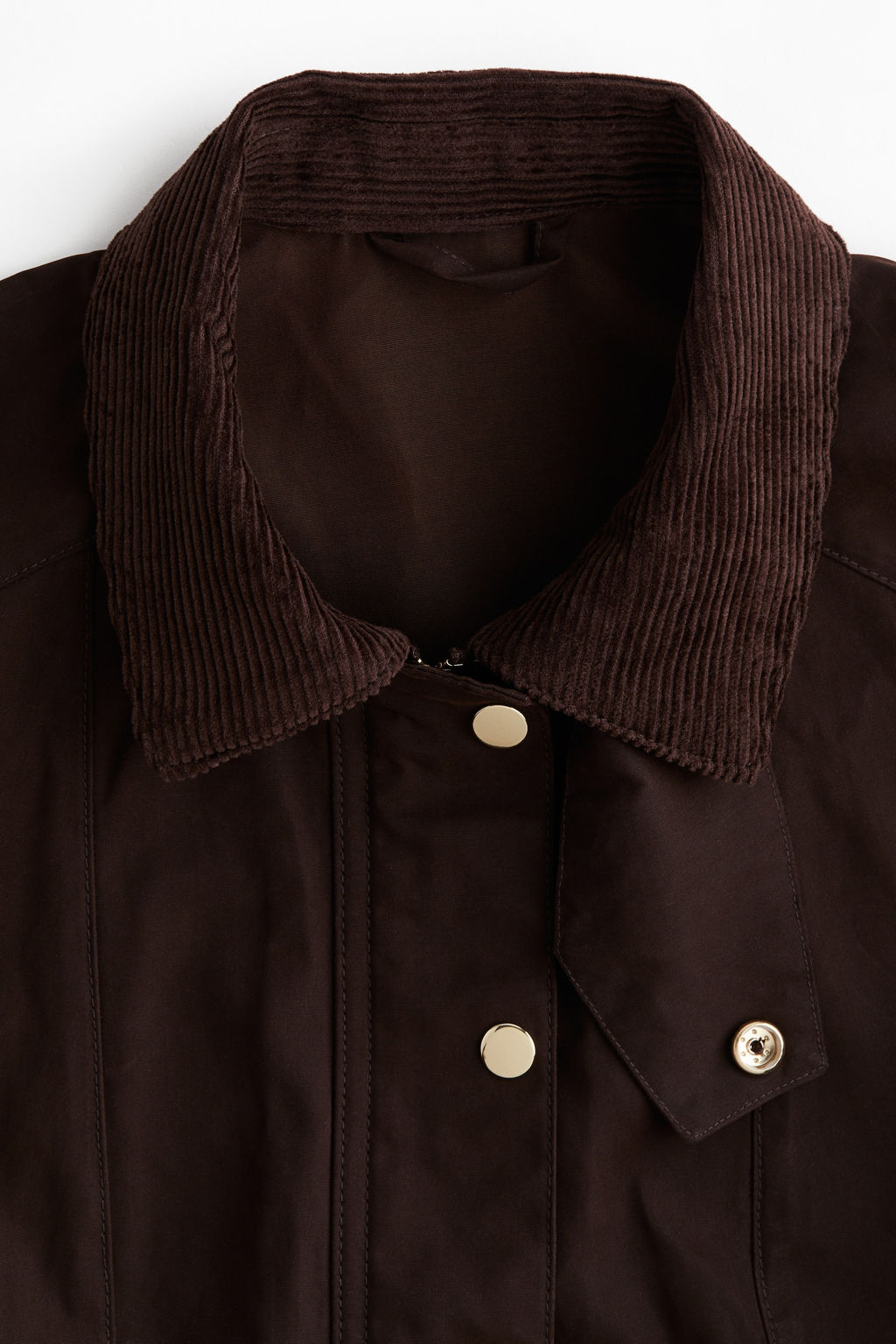 Chaqueta con cuello de pana - H&m фото 2