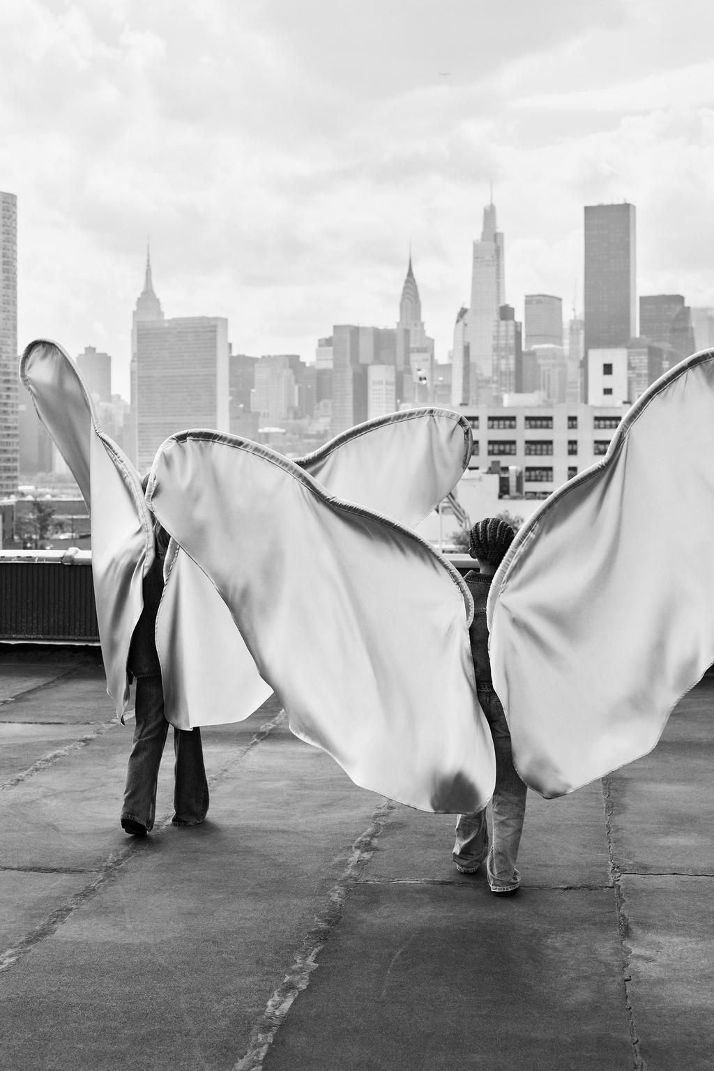 DENIM OVERSHIRT WITH EMBROIDERY - Zara фото 3