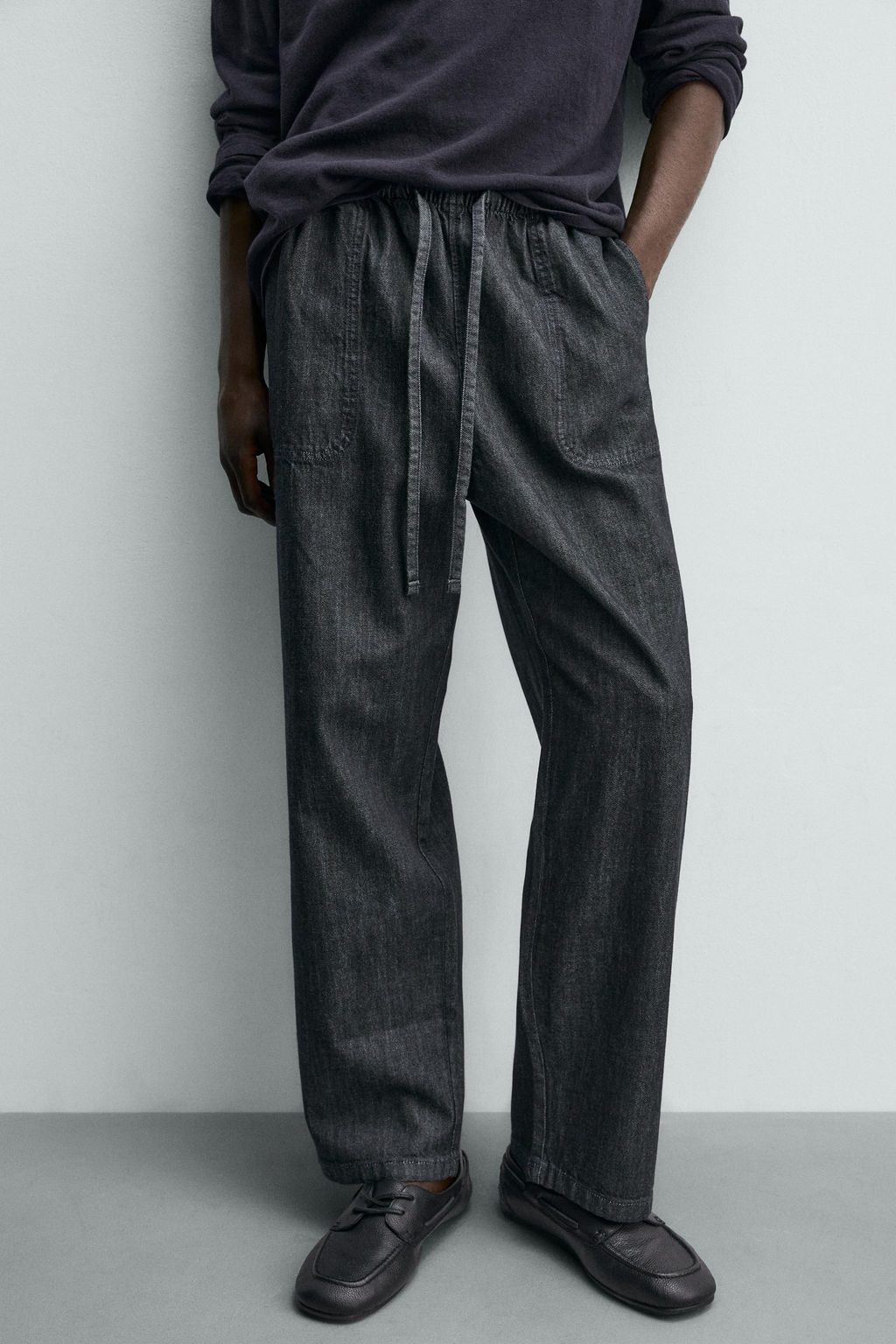 JEANS JOGGER RELAXED FIT / Marino - Zara фото 5