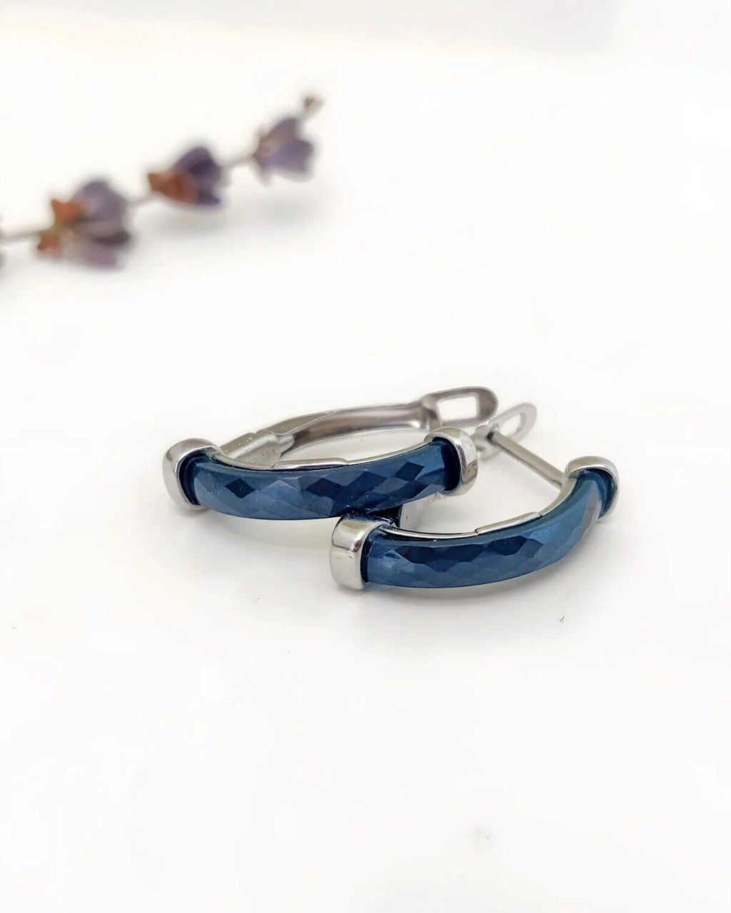 Серьги с керамикой