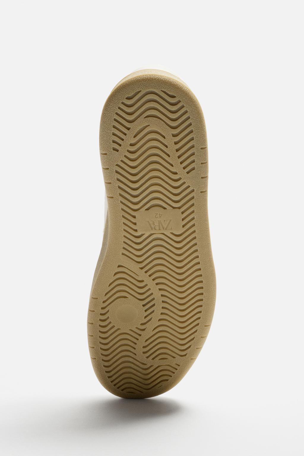 SNEAKERS WITH CONTRAST SOLES - Zara фото 6