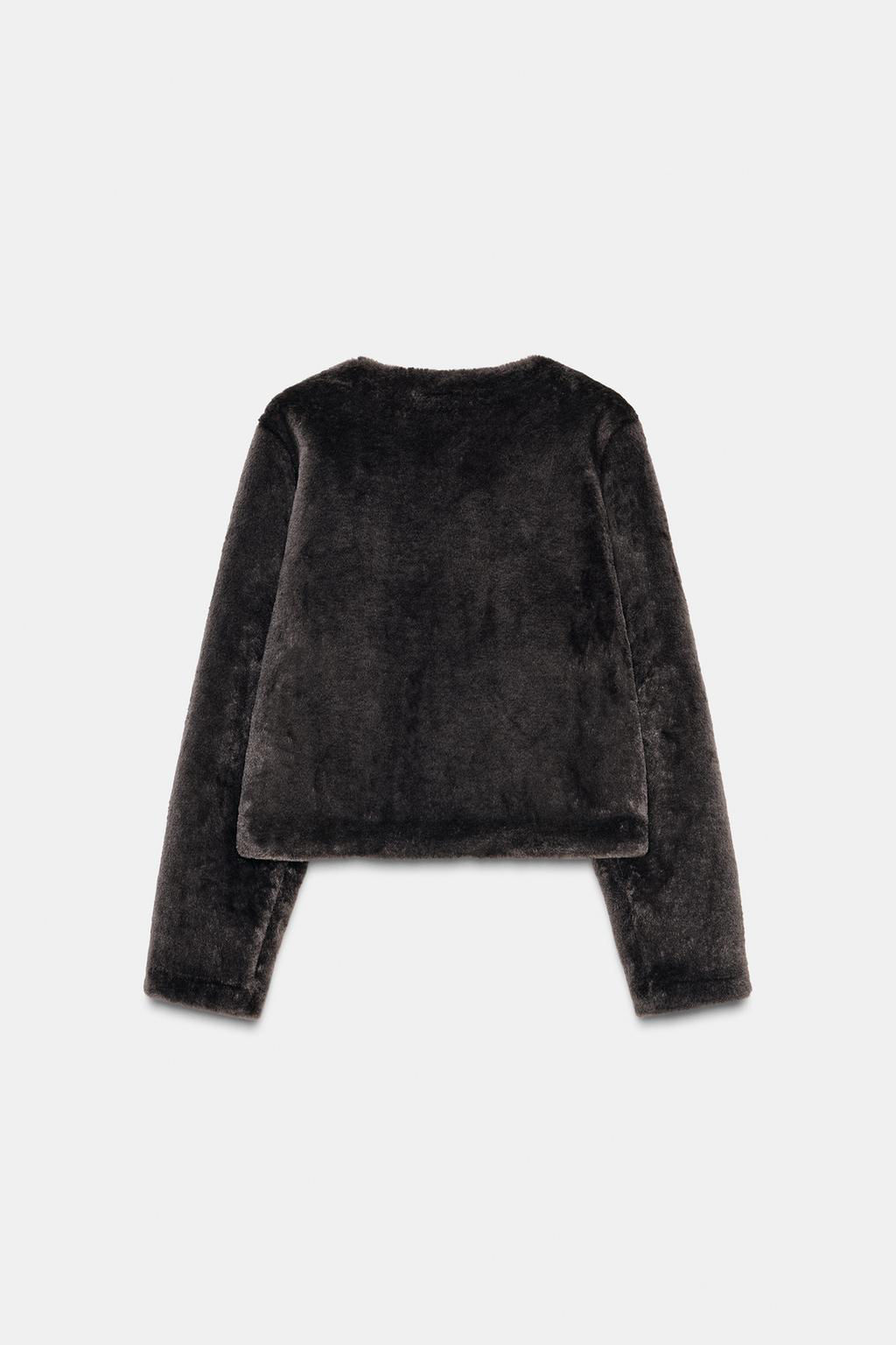DOUBLE-FACED JACKET WITH TOGGLES - Zara фото 27