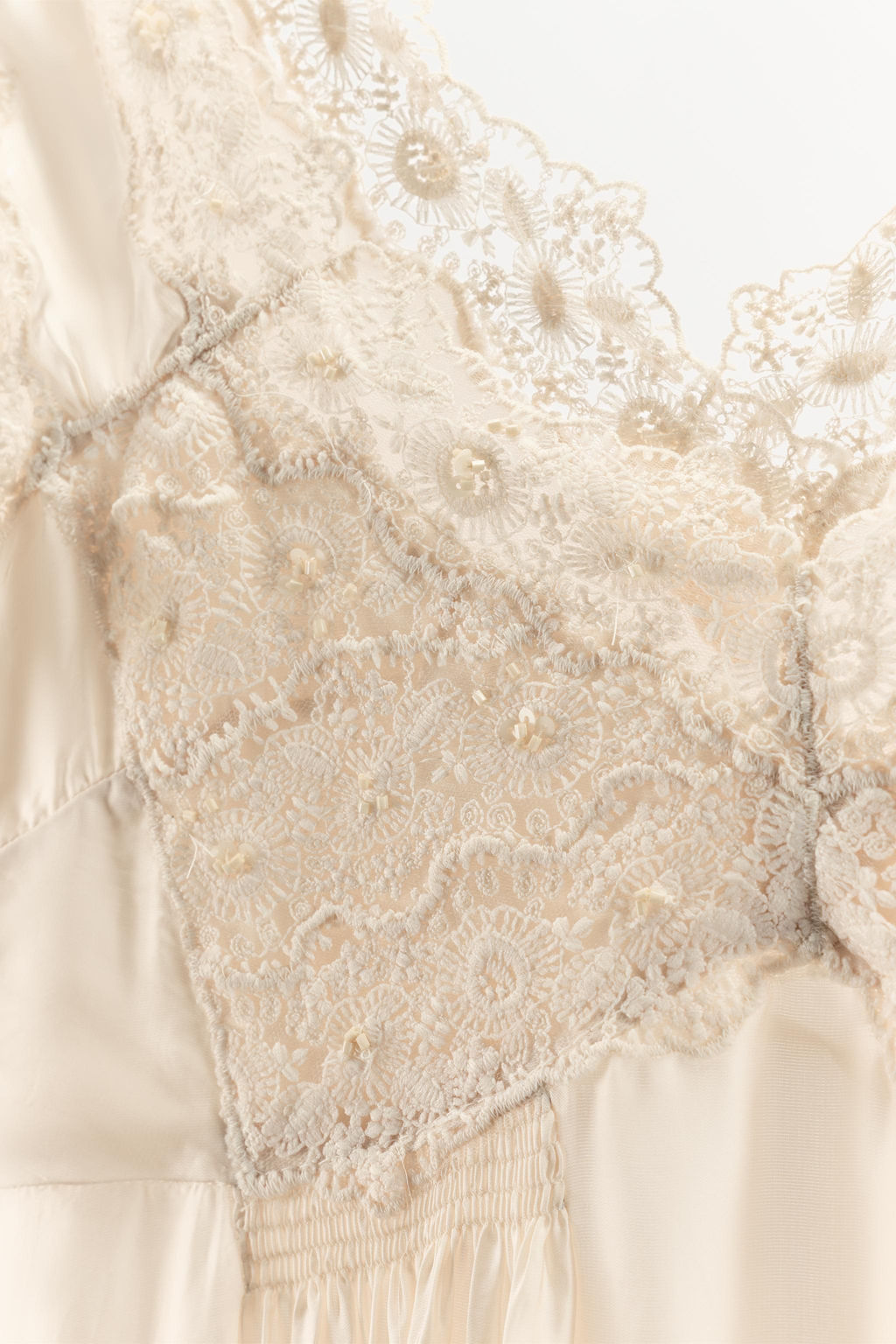 SATIN LACE CAMISOLE DRESS - Zara фото 6