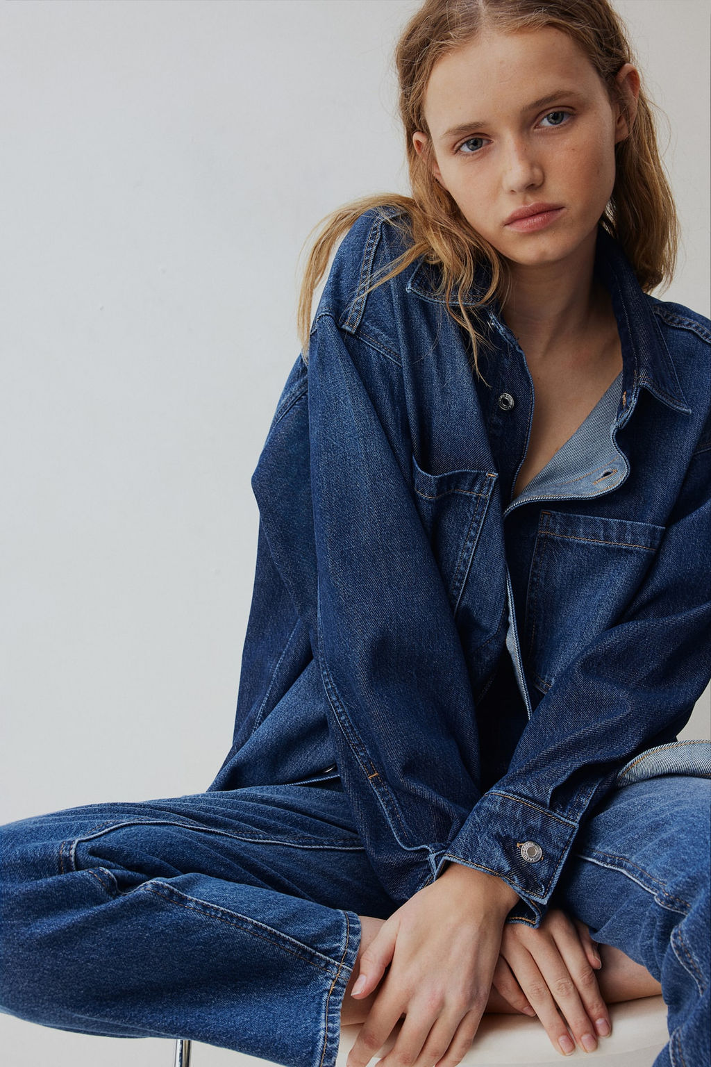 Camisa denim Feather Soft - H&m фото 2