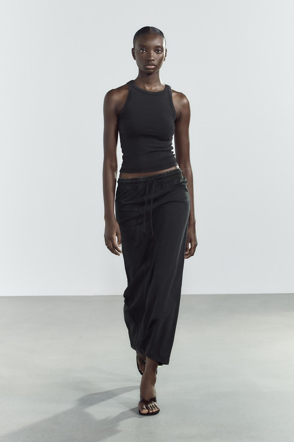 FADED-EFFECT HALTER TOP - Zara фото 9