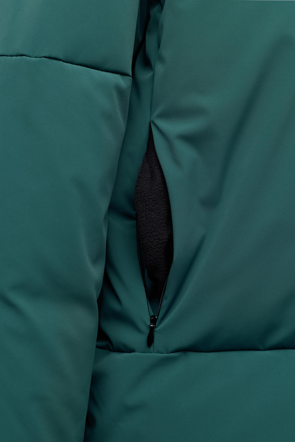 DOWN AND FEATHER PUFFER JACKET WITH REMOVABLE HOODIE, WATER-RESISTANT AND WINDPROOF COLOUR BLOCK RECCO® SYSTEM SKI COLLECTION - Zara фото 7