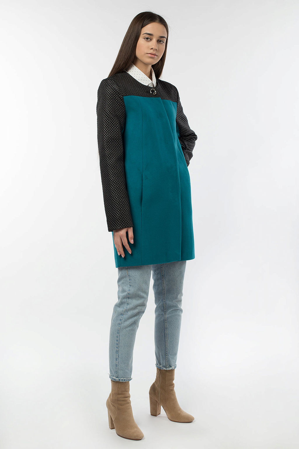 13-1056 Пальто женское демисезонное