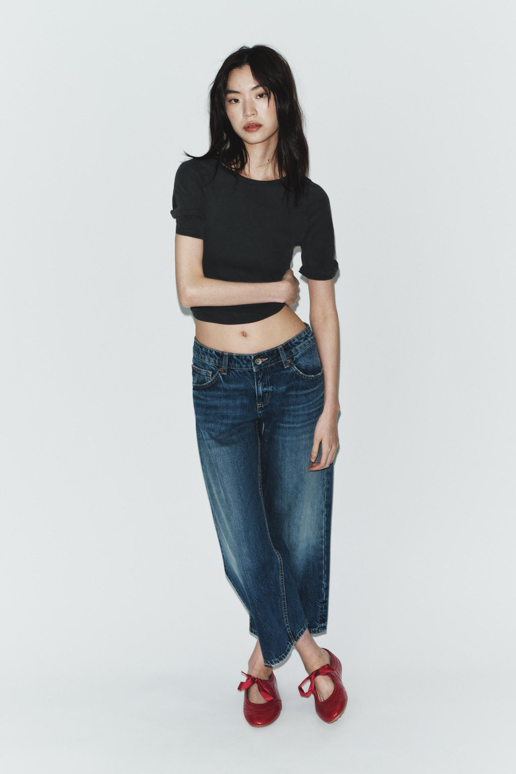 BALLET FLATS WITH BOW