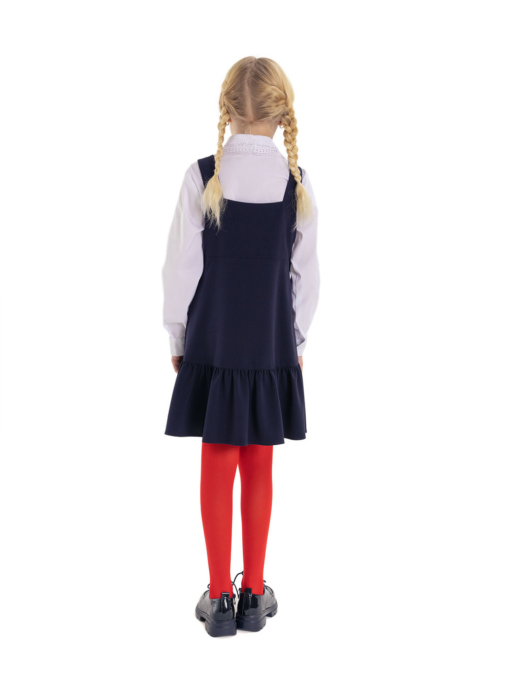 Школьный сарафан для девочки О75721 - Карамелли фото 2