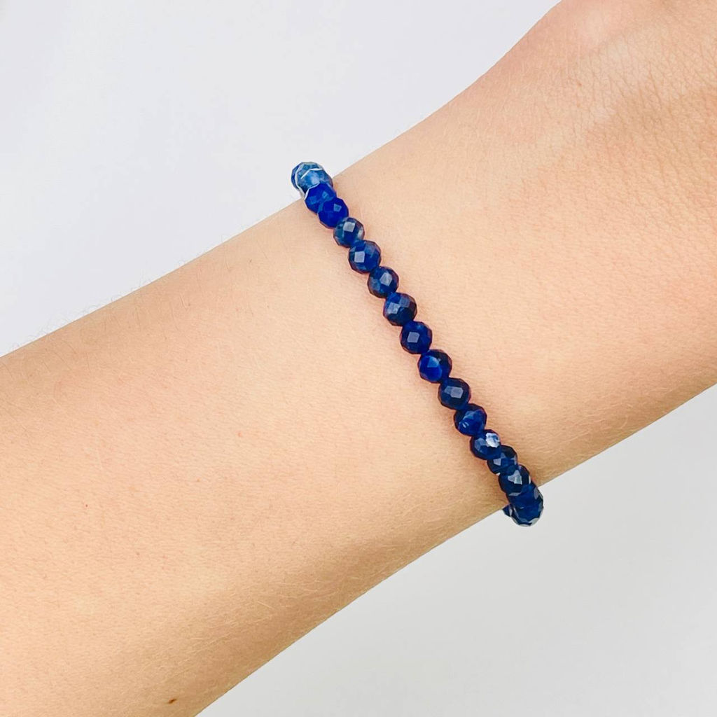 Браслет из Содалита "градиент"